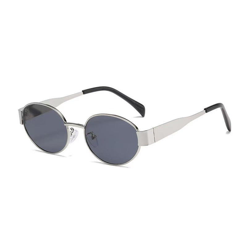Sunglasses Fashion Metal Frame Anti-Uv Glasse