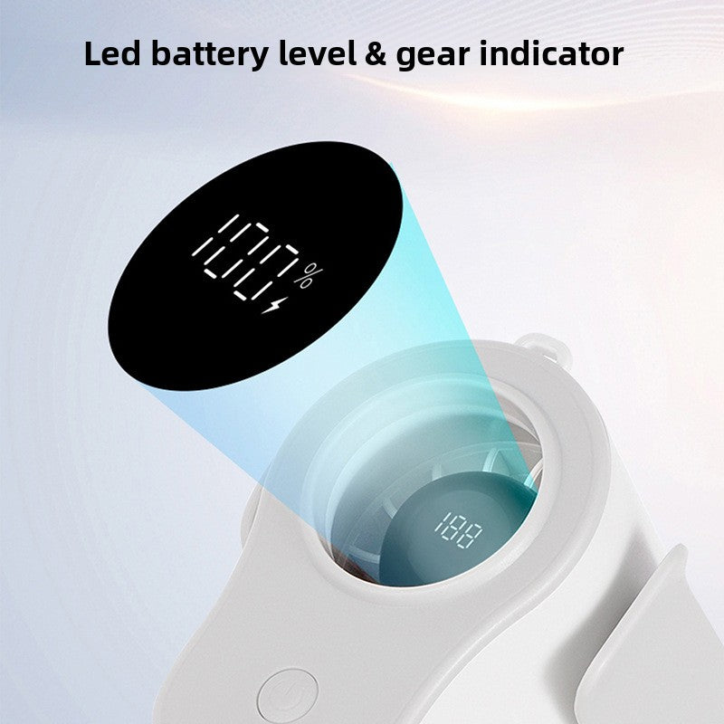 Portable USB Waist Fan with Brushless Motor