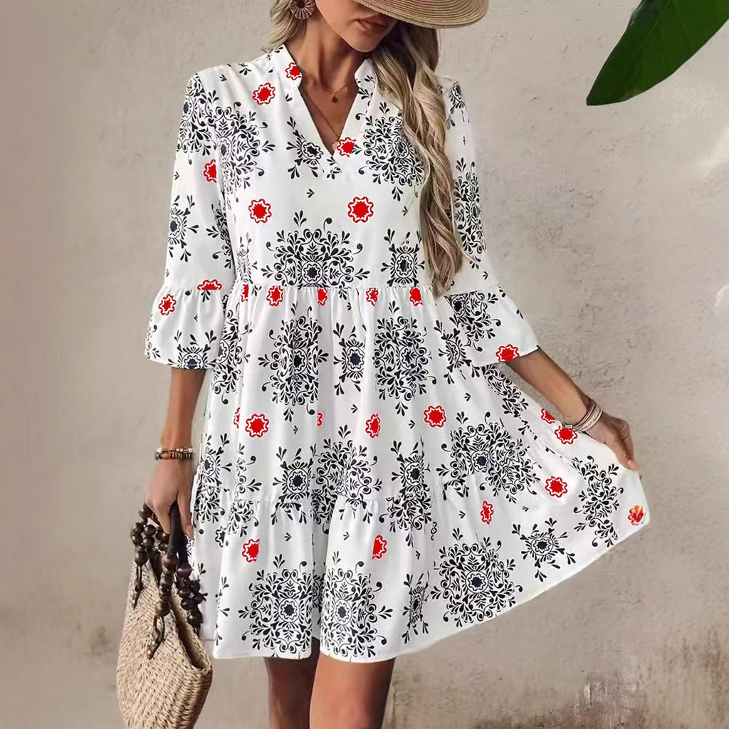 Ruffle dress