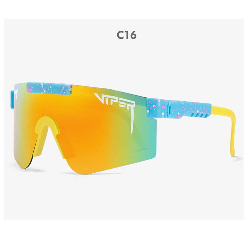 Men Women Coated Sports Sunglasses Windproof Cycling Glasses