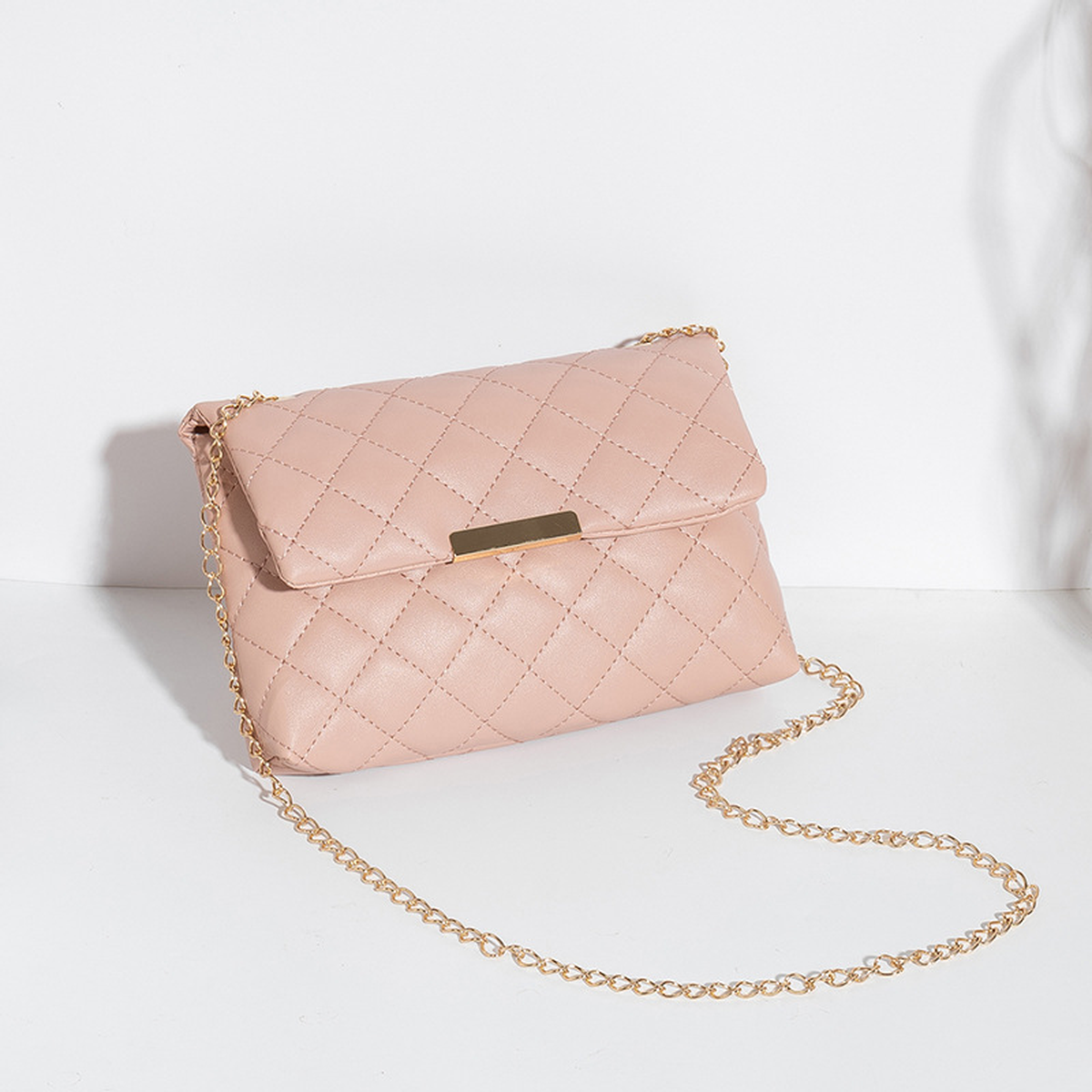 Quilted Chain Crossbody Bag