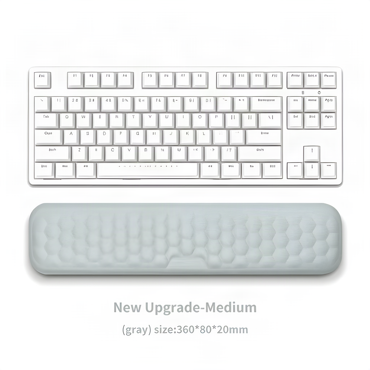 Memory Foam Keyboard and Mouse Wrist Rests