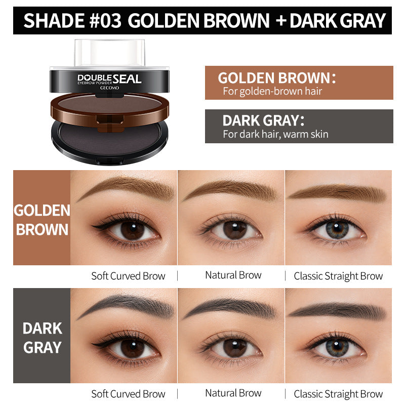 Makeup eyebrow powder