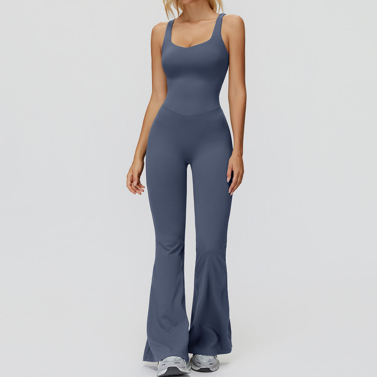 Womens Brushed Yoga Jumpsuit