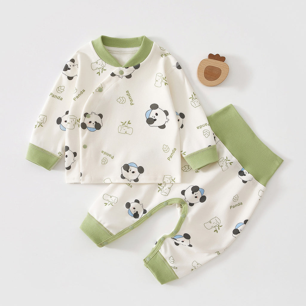Baby pajamas for spring and autumn