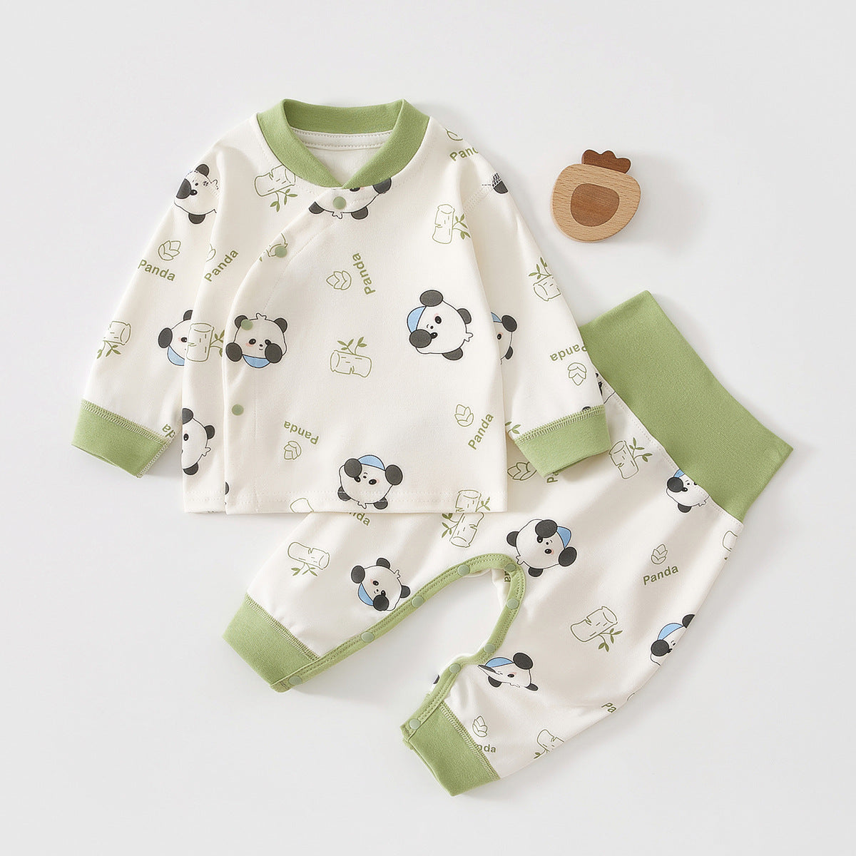 Baby pajamas for spring and autumn