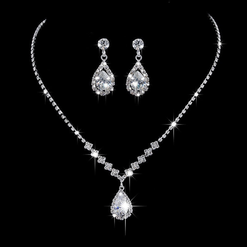 Sparkling Star Necklace and Earrings