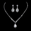 Sparkling Star Necklace and Earrings