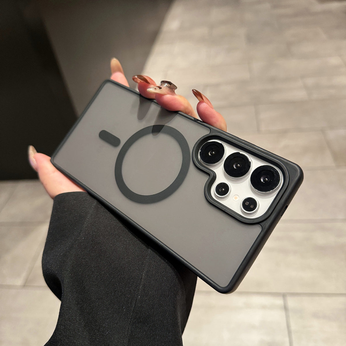 Samsung Phone Case Magnetic Matte Hard Case