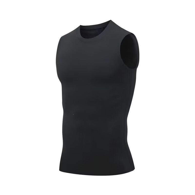 Men Quick Dry Elastic Breathable Sports Sleeveless Fitness Vest