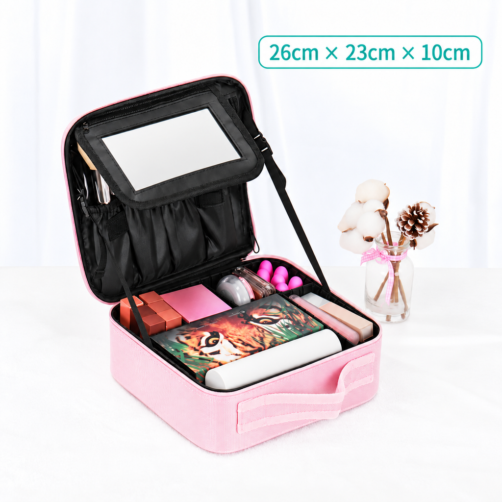 Divided Makeup Travel Case