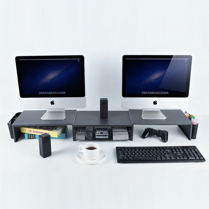 Computer Elevated Rack Desktop Display Screen Support Rack
