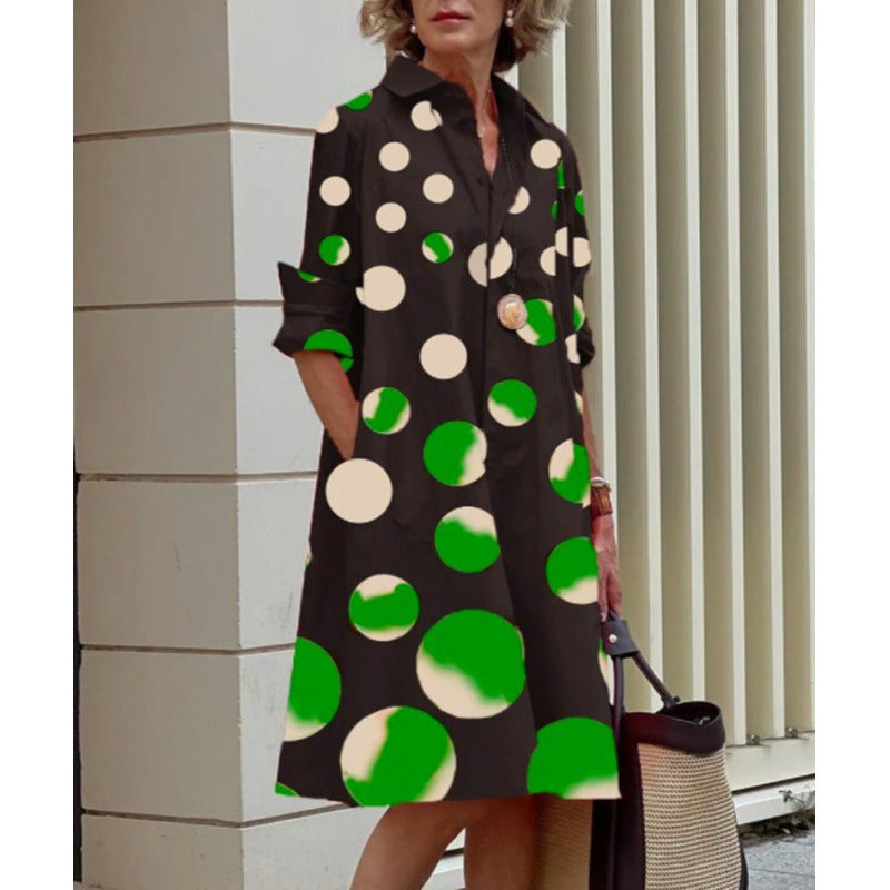 long-sleeve midi dress