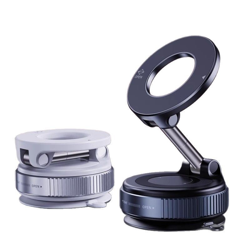 Magnetic rotatable phone holder