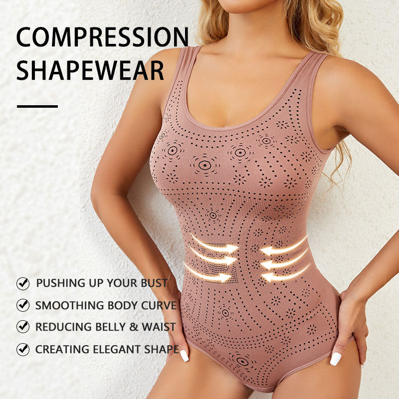 Adjustable Seamless Tummy Control Bodysuit