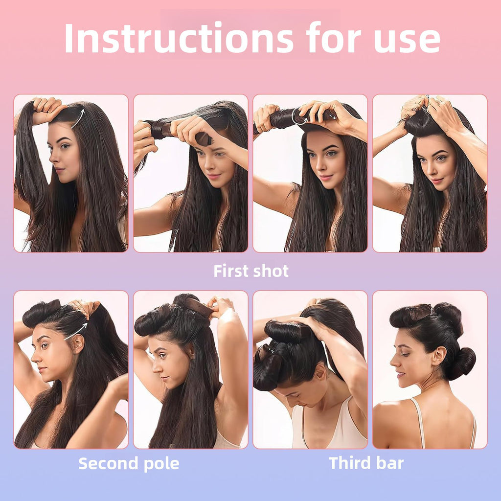 Heatless Curling Sponge Set for Voluminous Waves
