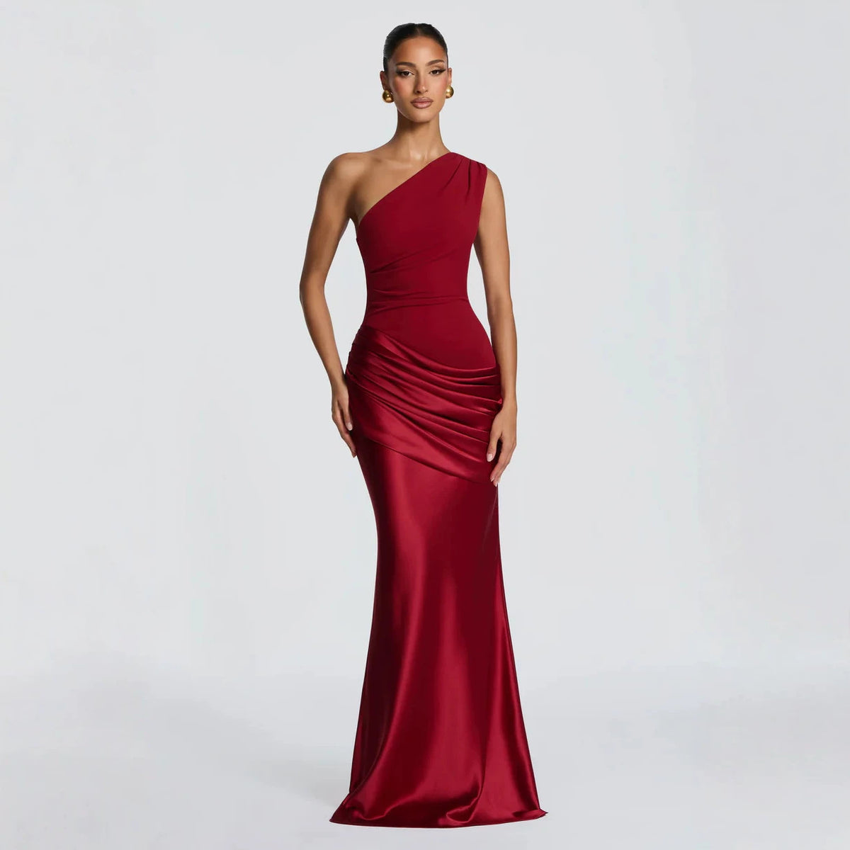 High-waisted dress