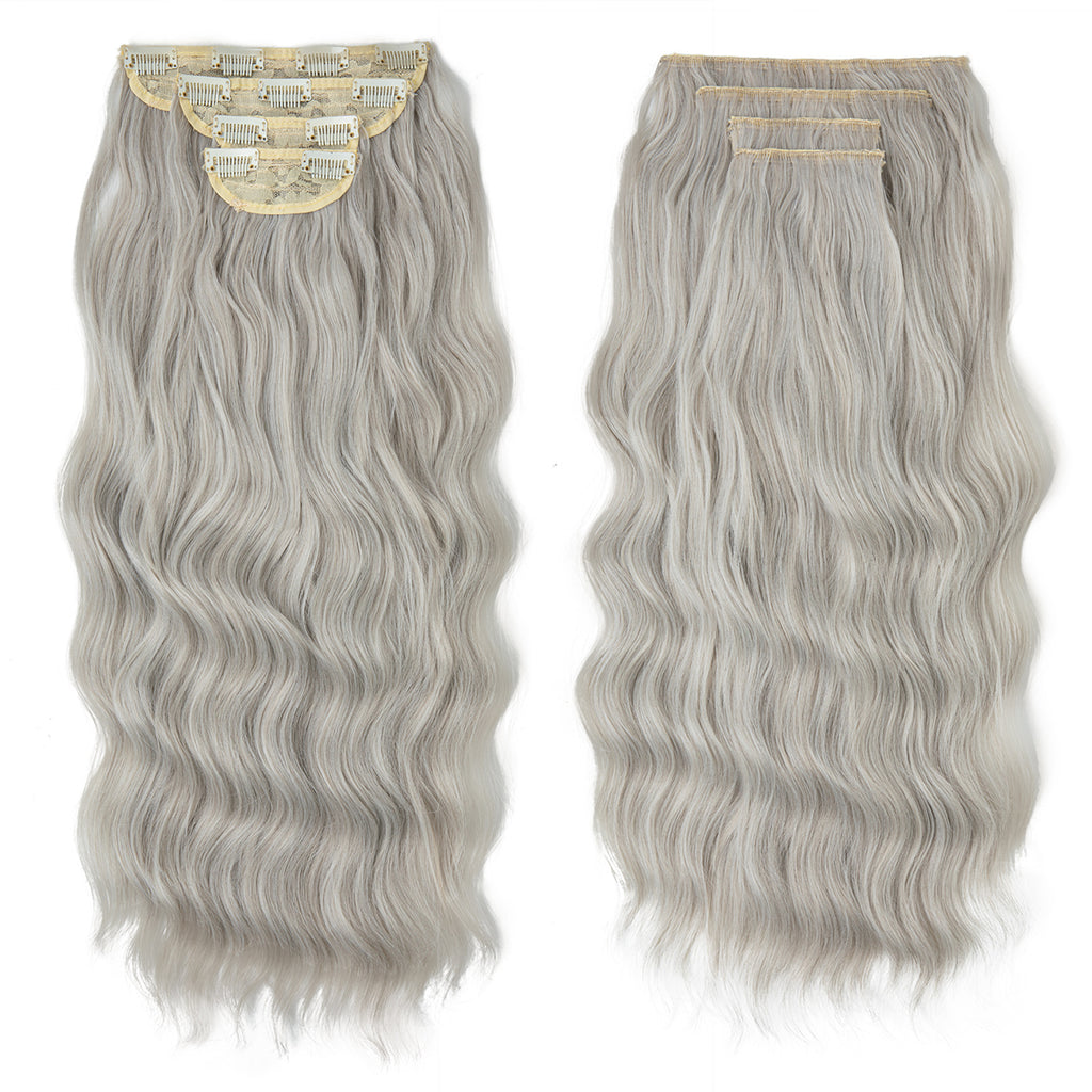 Long curly hair extensions