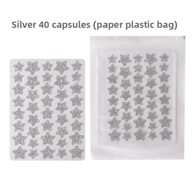 Glitter Star Acne Patches Pus Absorption