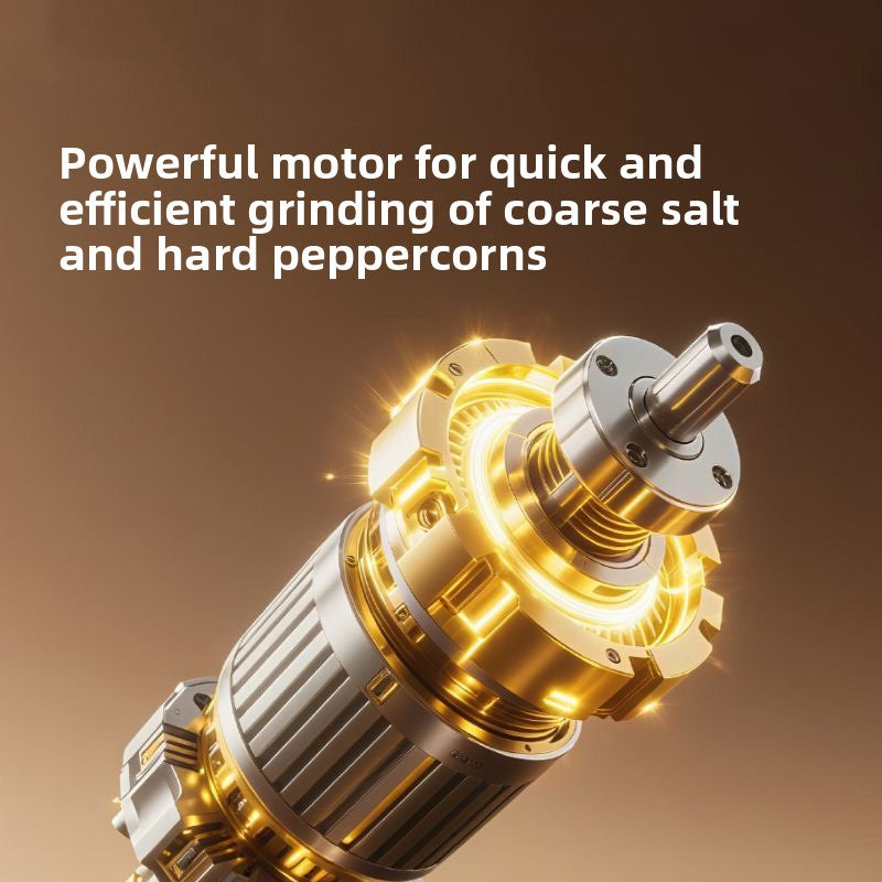 Electric Stainless Steel Adjustable Pepper and Salt Grinder