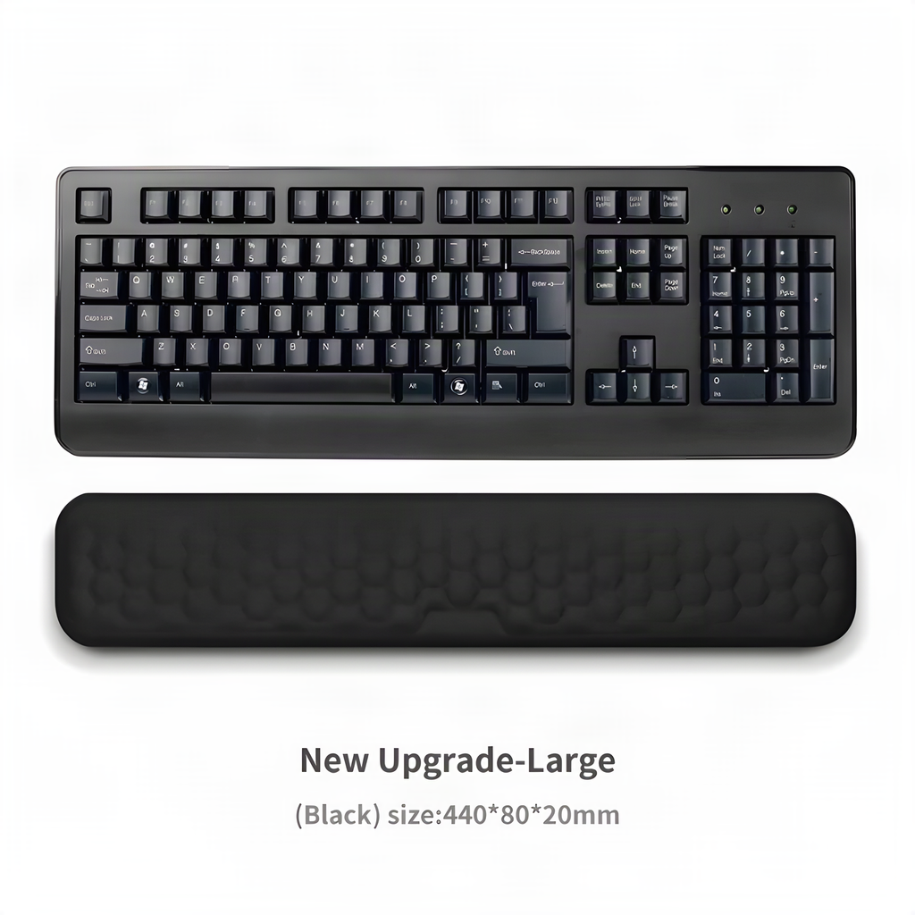 Memory Foam Keyboard and Mouse Wrist Rests