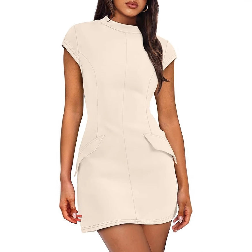 Short-Sleeved Dress