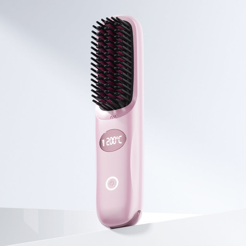 Wireless Ceramic Hair Straightener with Negative Ion