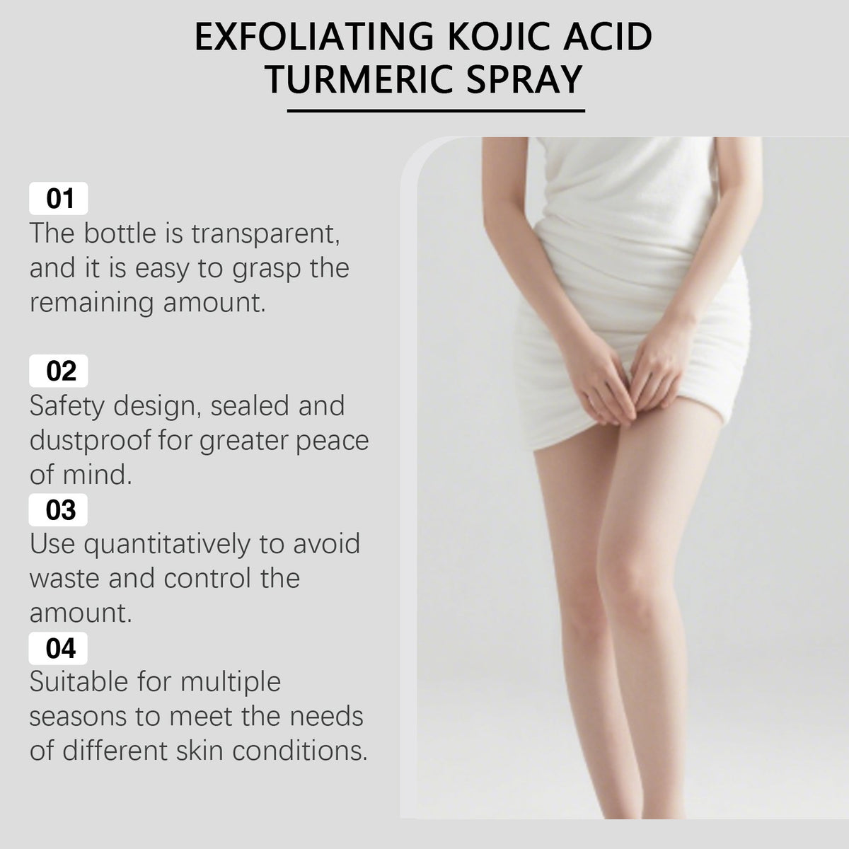 Gentle Cleansing and Moisturizing Body Spray