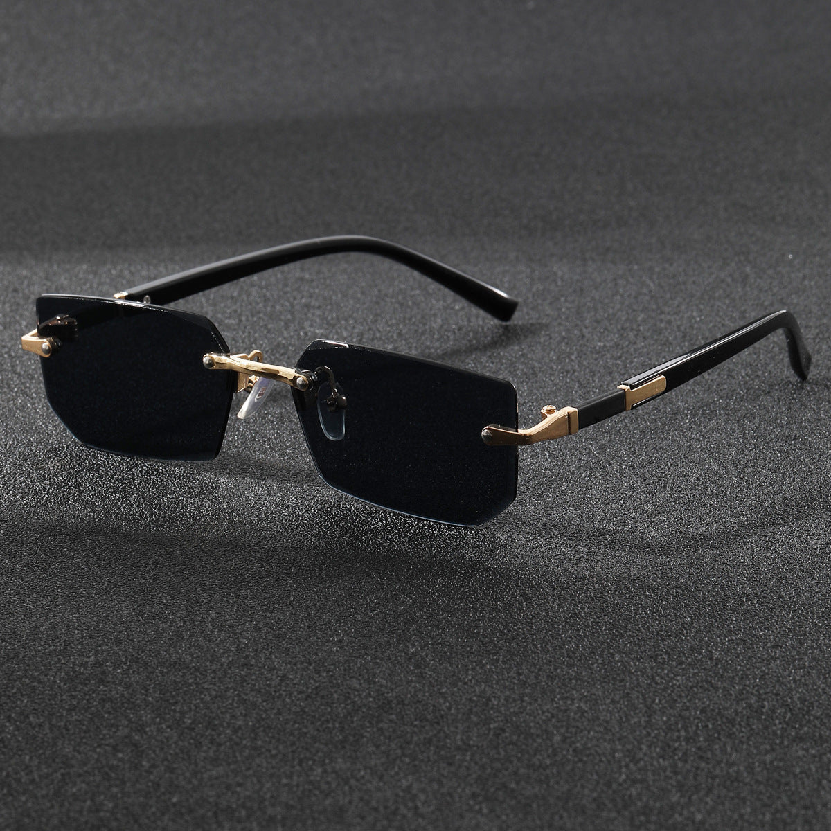 Frameless Metal Sunglasses UV400 Protection