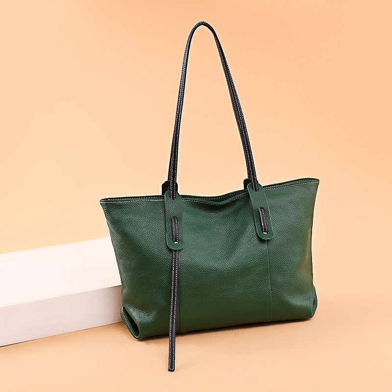 Simple Shoulder Bag  Large Capacity Tote Bag