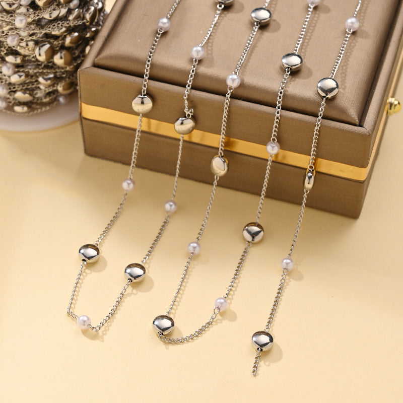 Fashion Imitation Pearl Chain Jewelry