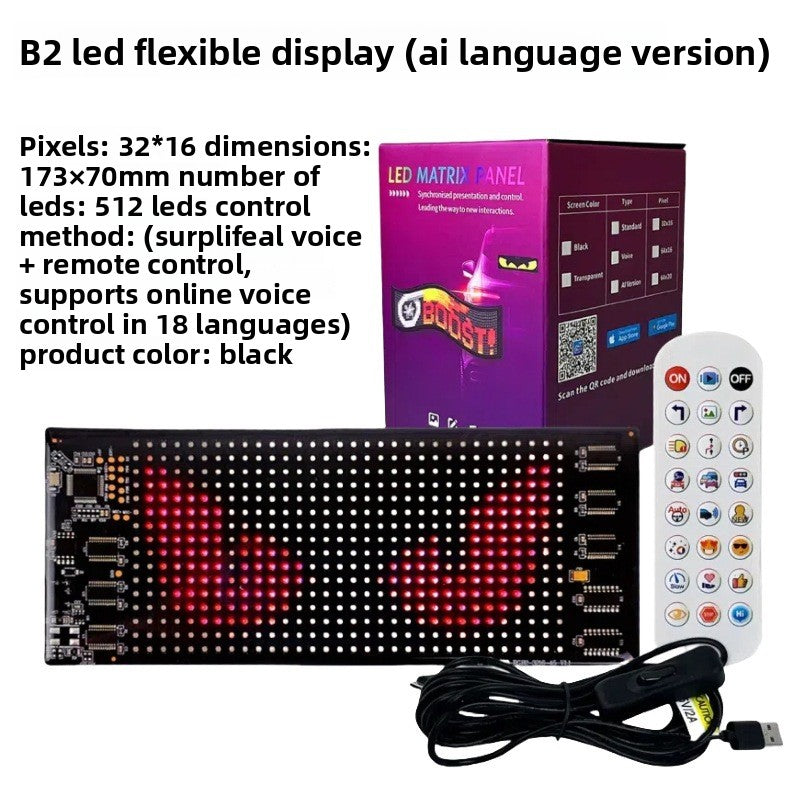 LED flexible screen