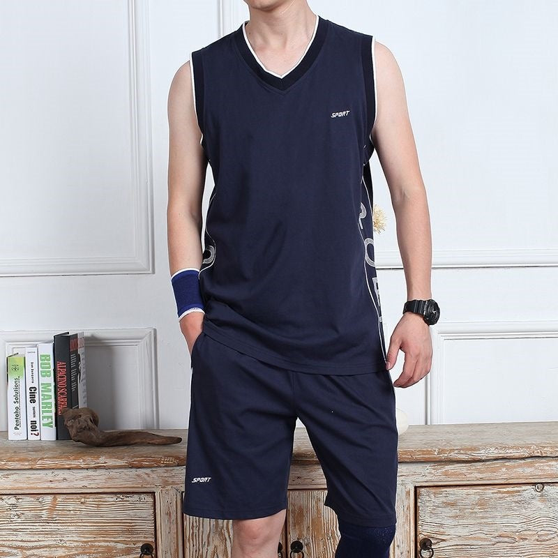 Sleeveless Quick-Dry Sports Suit