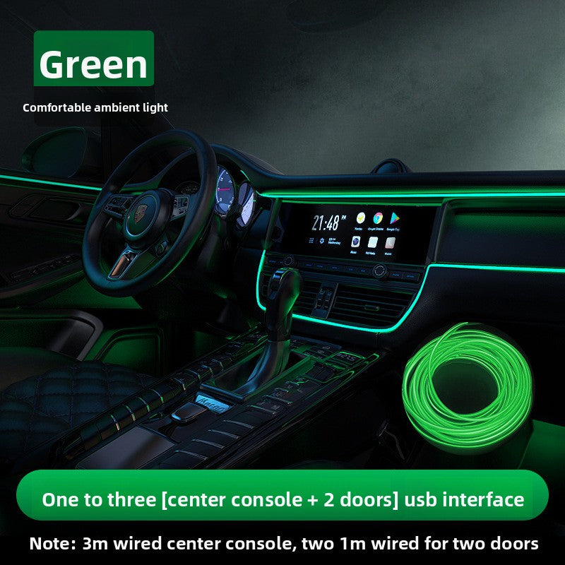 Car Interior LED Atmosphere Light Strips