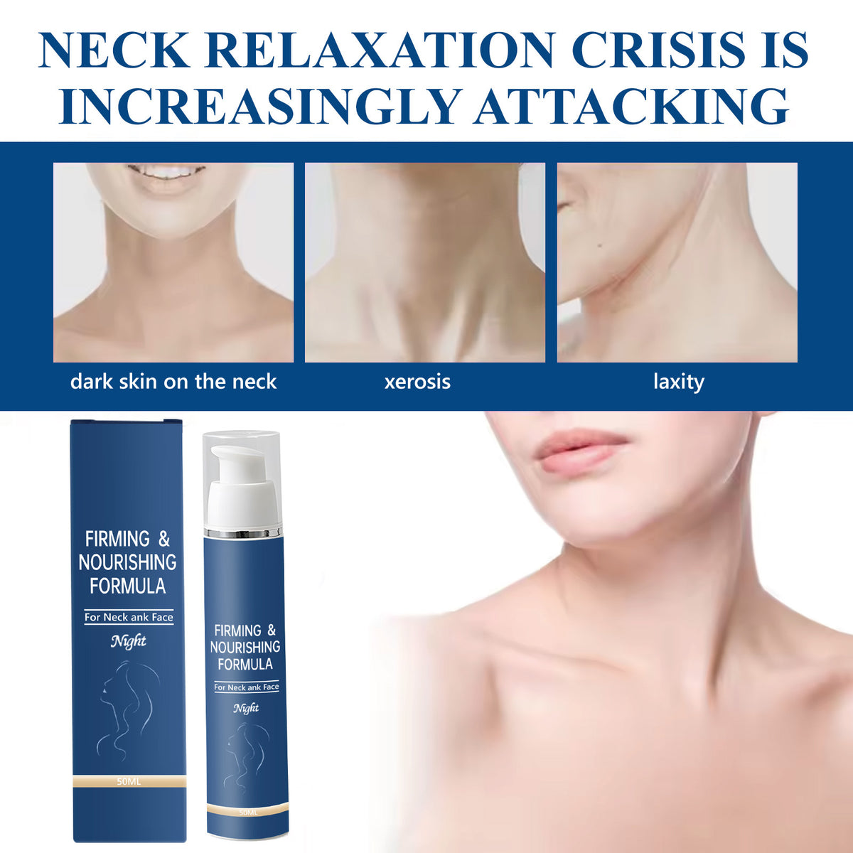 Firming Nourishing Night Cream for Face and Neck