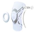 Silicone shock-absorbing knitted compression knee guard