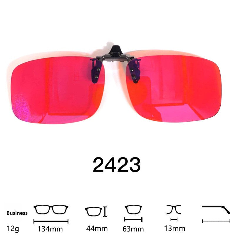 Anti Blue Light Clip On Lenses Flip Up Glasses