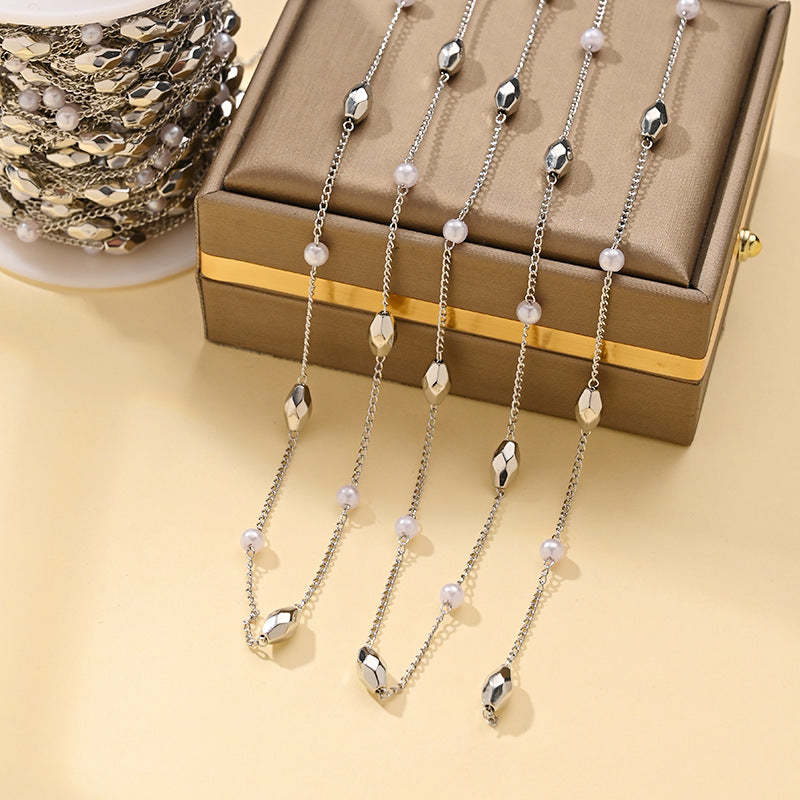 Fashion Imitation Pearl Chain Jewelry