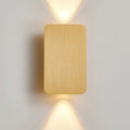 Nordic Brushed Aluminum LED Wall Lamp Up Down Light for Bedroom Living Room