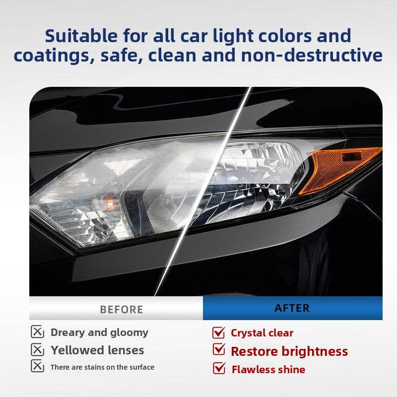 Autogo Headlight Refurbishment Agent for Yellowing Repair and Lens Brightening