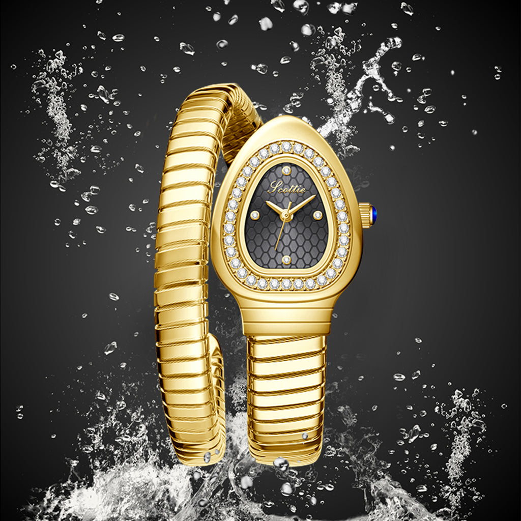 Snake Shape Fashion Quartz Watch