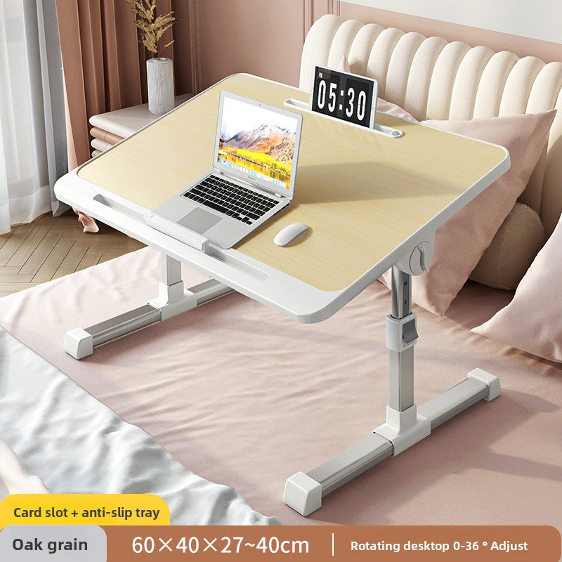 Adjustable Foldable Laptop Bed Desk with USB Port