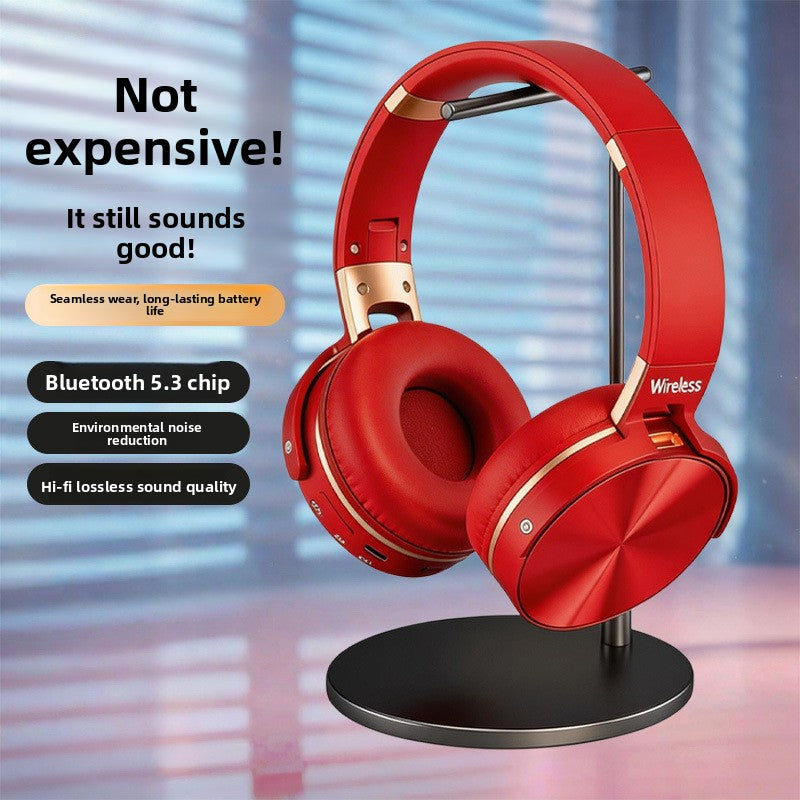 Wireless Bluetooth Headset with Heavy Bass