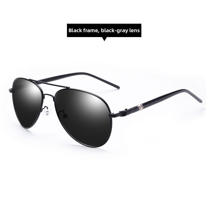 Retro Polarized Aviator Sunglasses