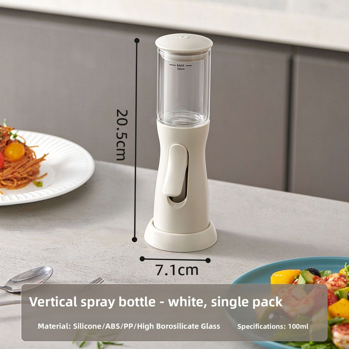 Glass Kitchen Spray Bottle