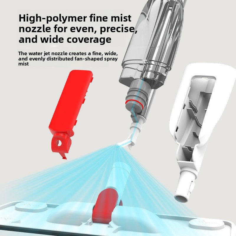 Spray water mop with multiple functions