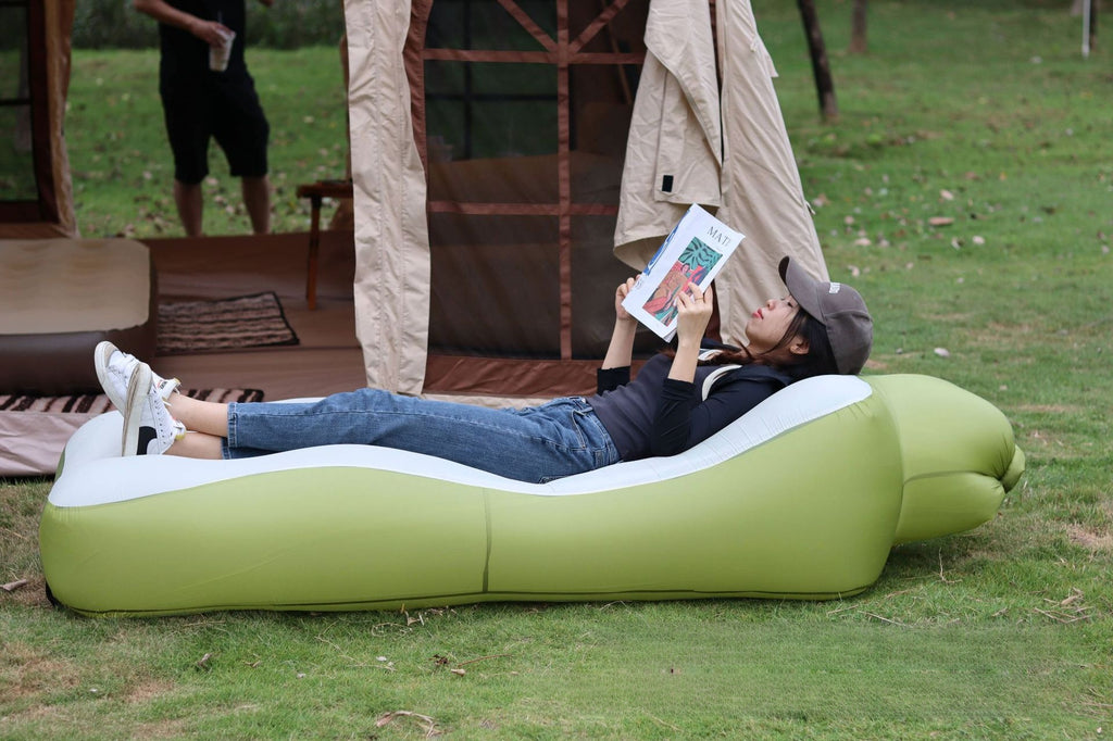 Inflatable bed travel portable camping