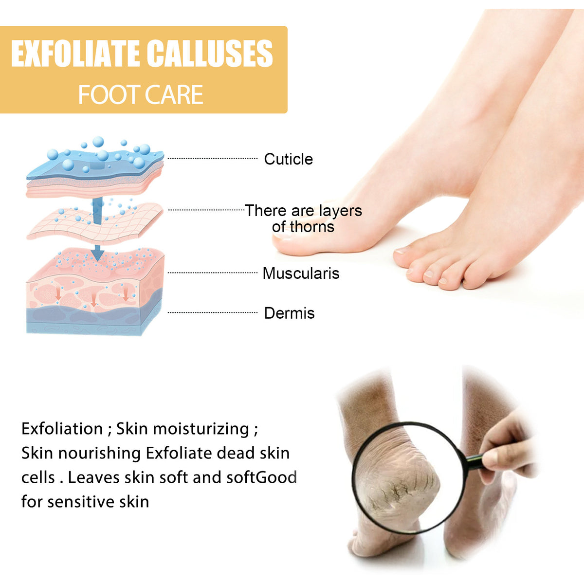 Ouhoe Moisturizing Foot Care Spray