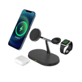 Magnetic 15W Wireless Fast Charger with Digital Display