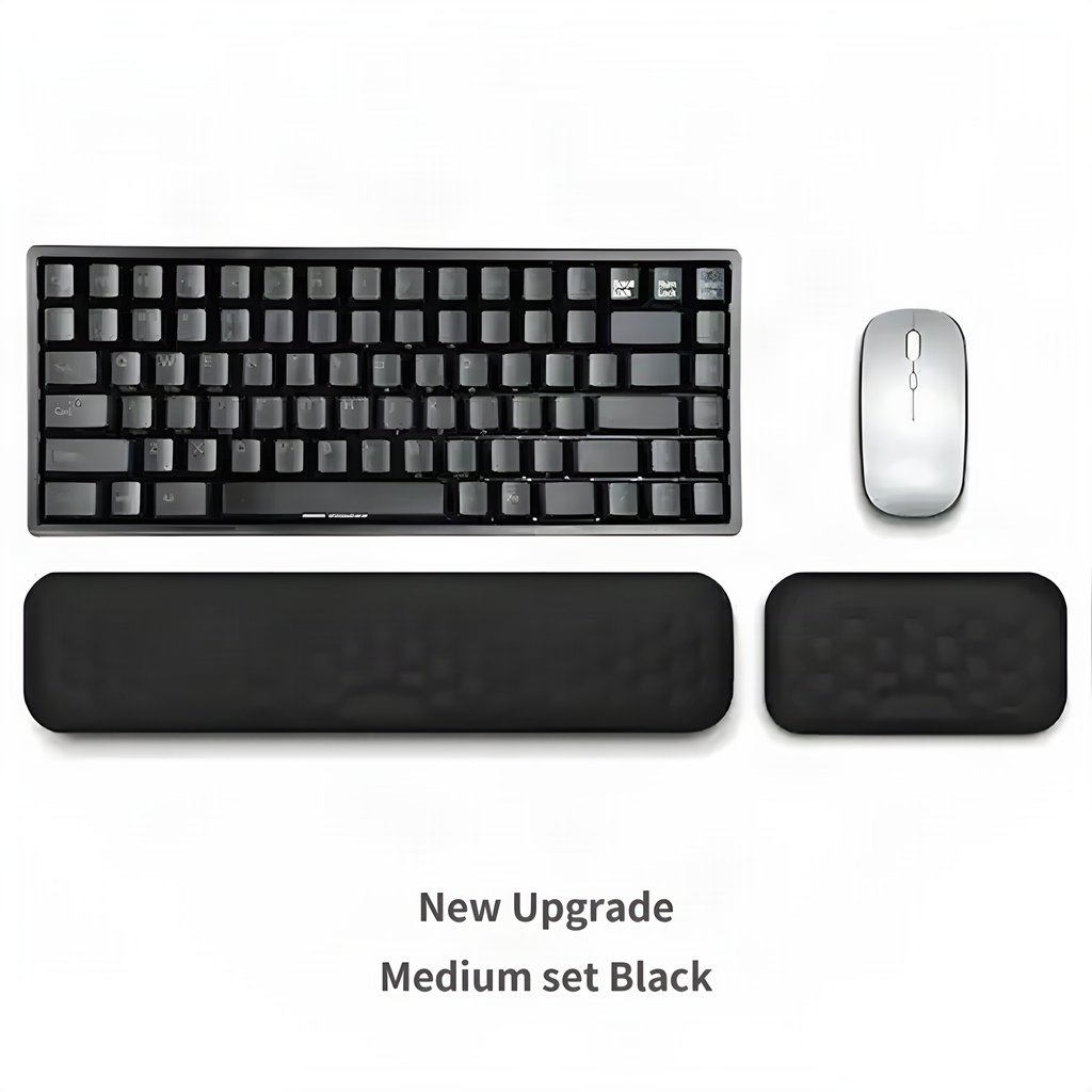 Memory Foam Keyboard and Mouse Wrist Rests